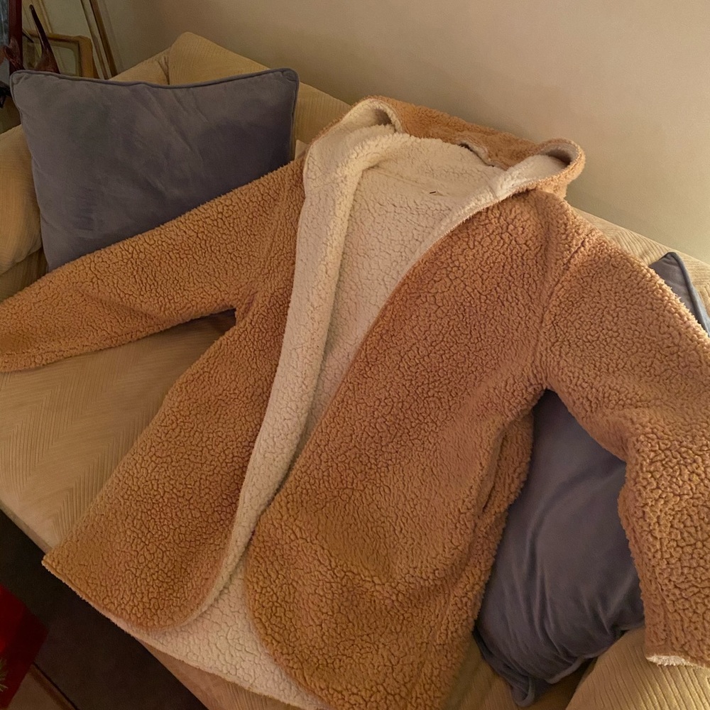 Urban Outfitters Silence + Noise Teddy Coat